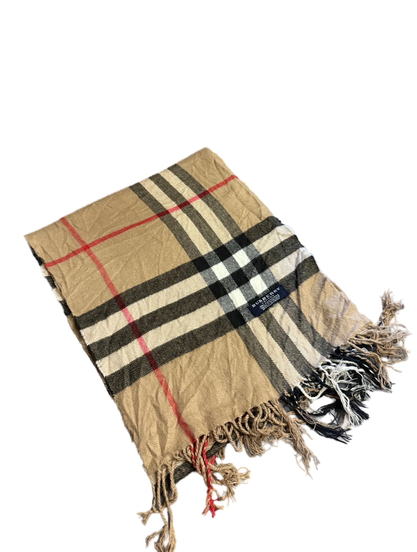 Burberry Schal 100% Kaschmir Vintage – Beige