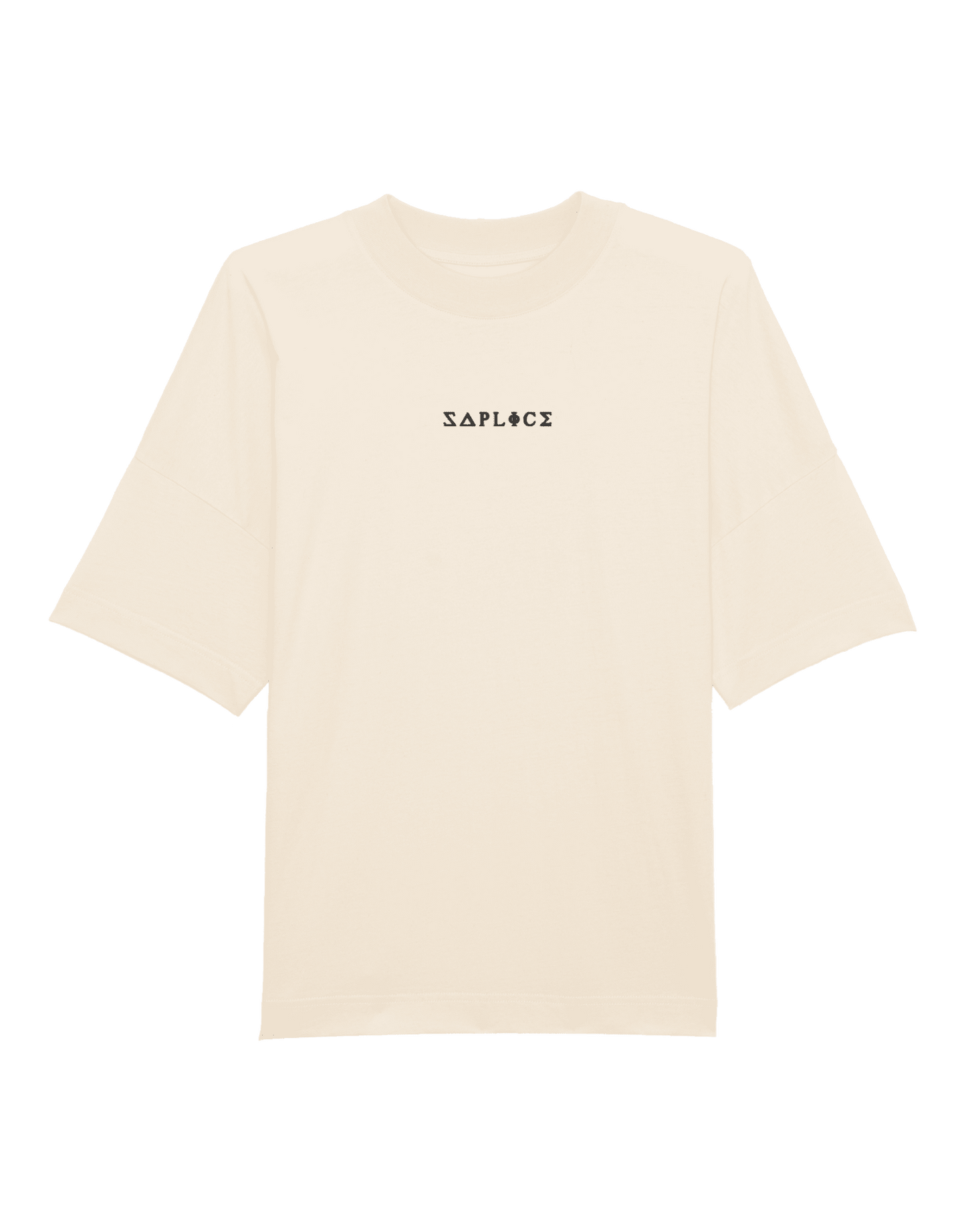 Saplice Oversized Tee - Natural Raw
