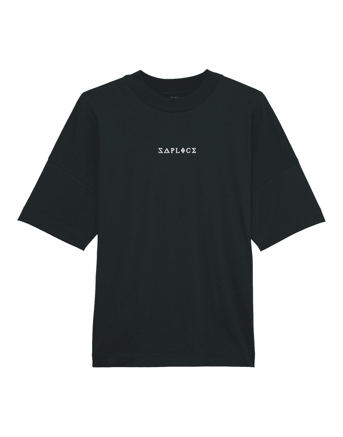 Saplice Oversized Tee - Black