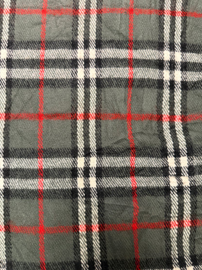 Burberry Schal 100% Lammwolle Vintage – Grau