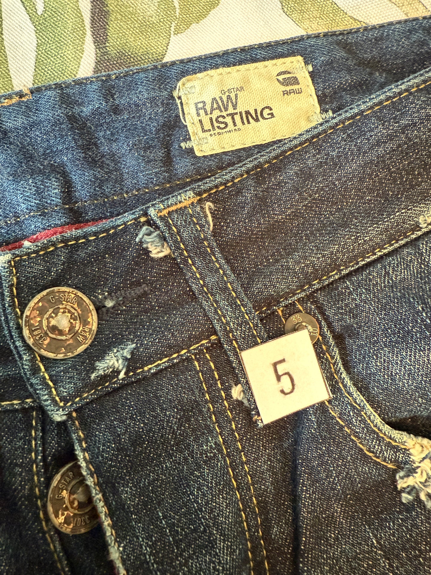 G-Star Raw Jeans Blau