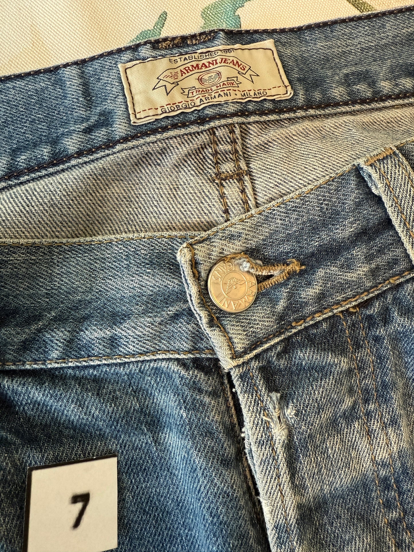 Giorgio Armani Jeans Blau