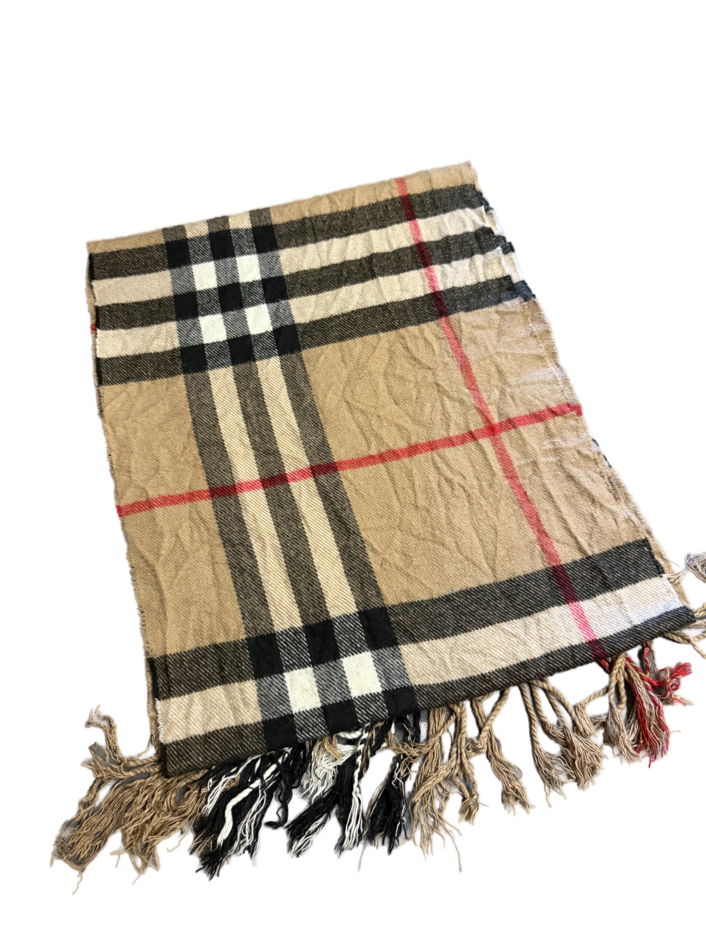 Burberry Schal 100% Kaschmir Vintage – Beige