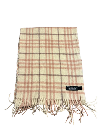 Burberry Schal 100% Kaschmir Vintage – Rosa