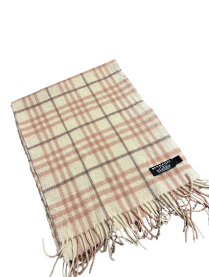 Burberry Schal 100% Kaschmir Vintage – Rosa