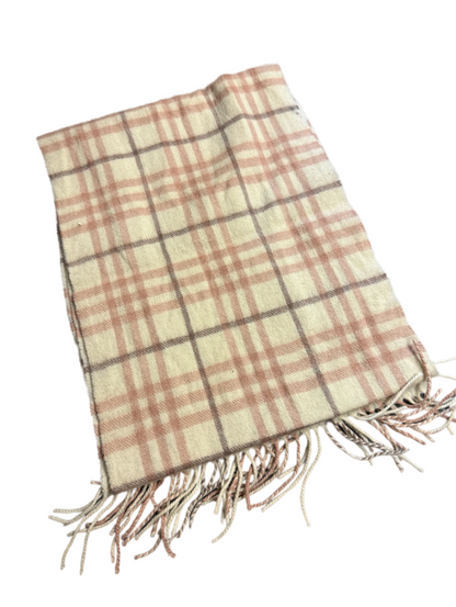 Burberry Schal 100% Kaschmir Vintage – Rosa