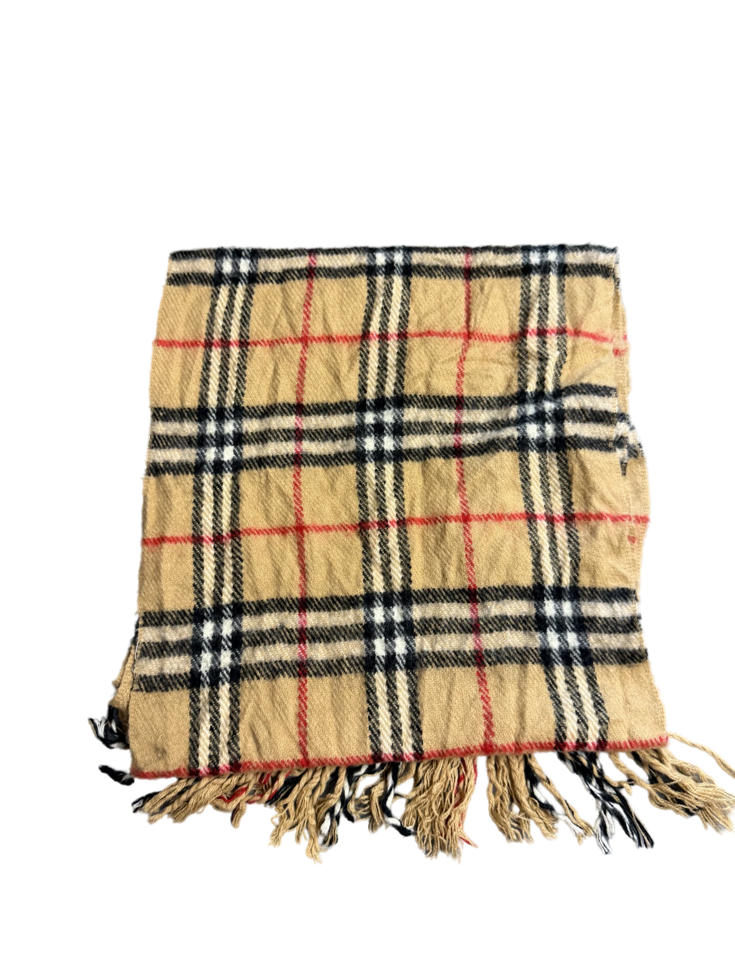 Burberry Schal 100% Kaschmir Vintage – Beige