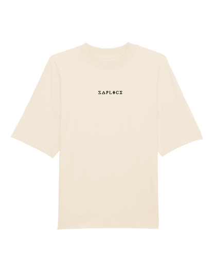 Saplice Oversized Tee - Natural Raw